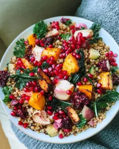 Winter Pomegranate and Grain Salad