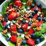 15-Minute Strawberry Spinach Salad