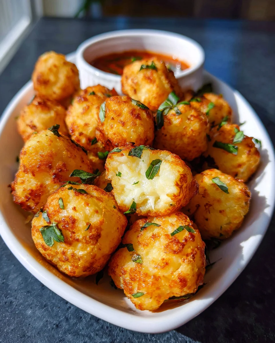 4-Ingredient Cauliflower Pops