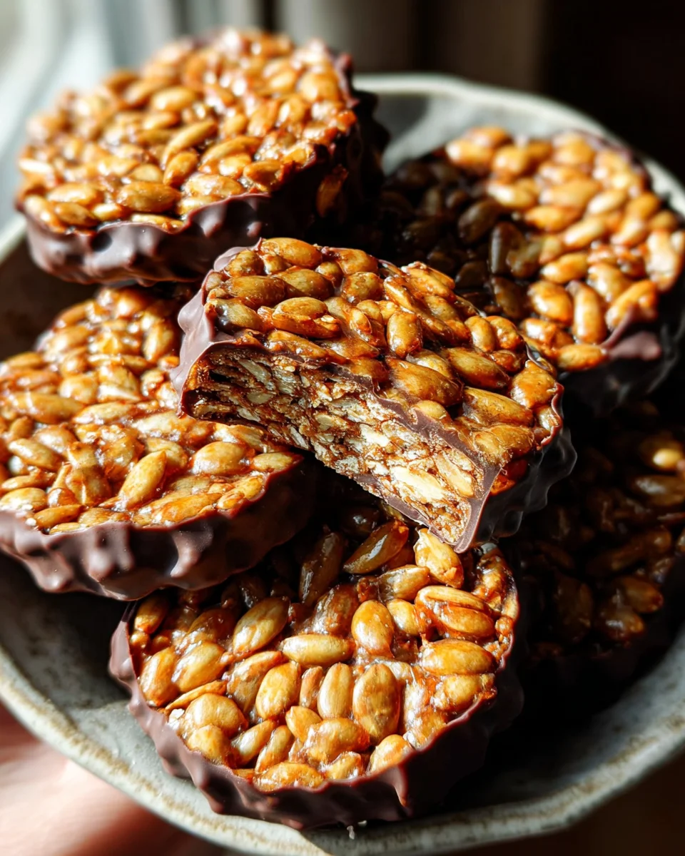 4-Ingredient Sunflower Seed Chocolate Bites