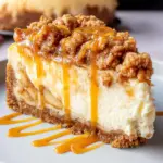Apple Crisp Cheesecake