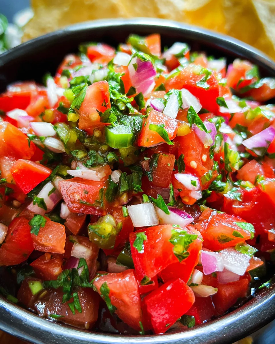 Authentic Pico de Gallo