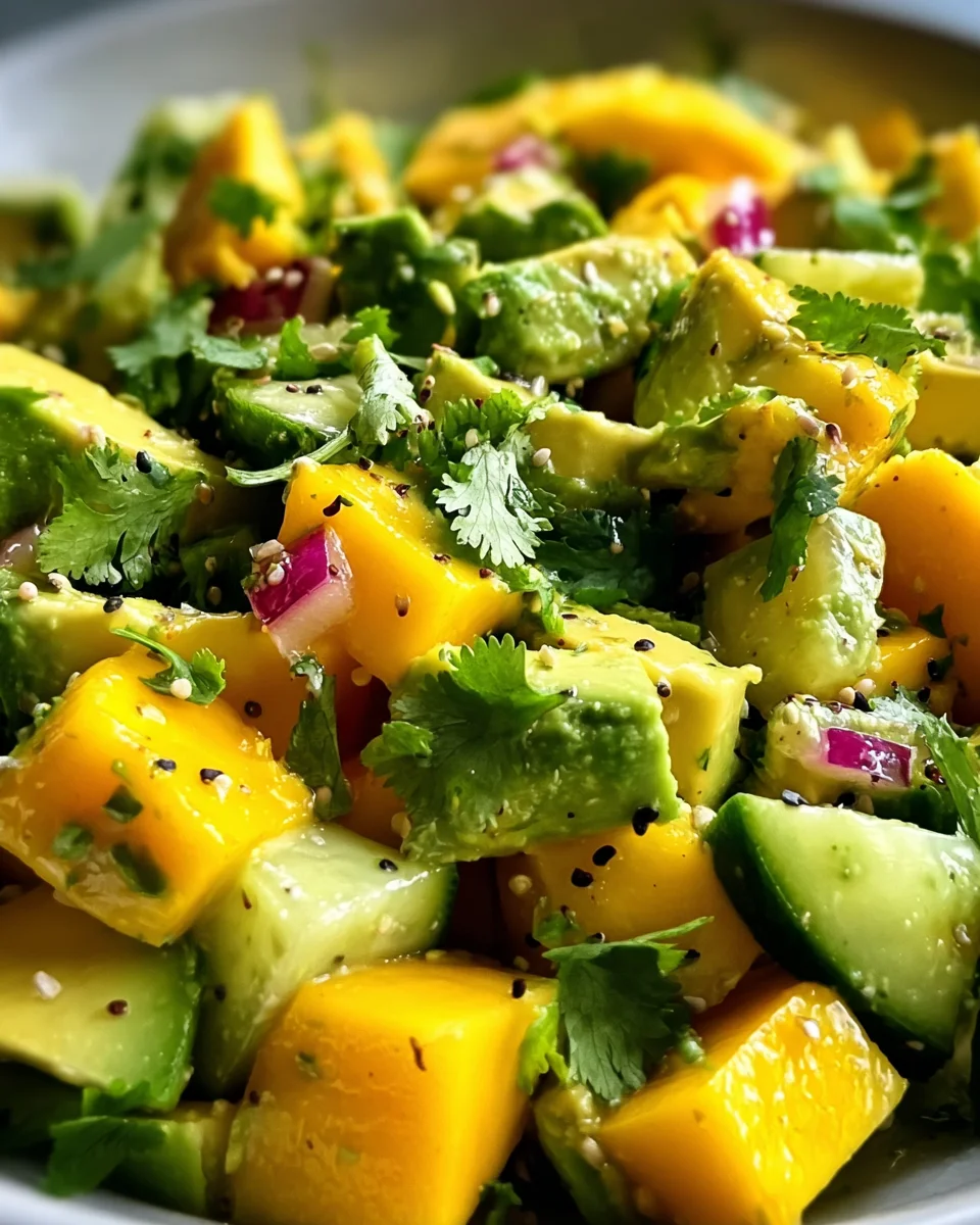 Avocado Mango Salad