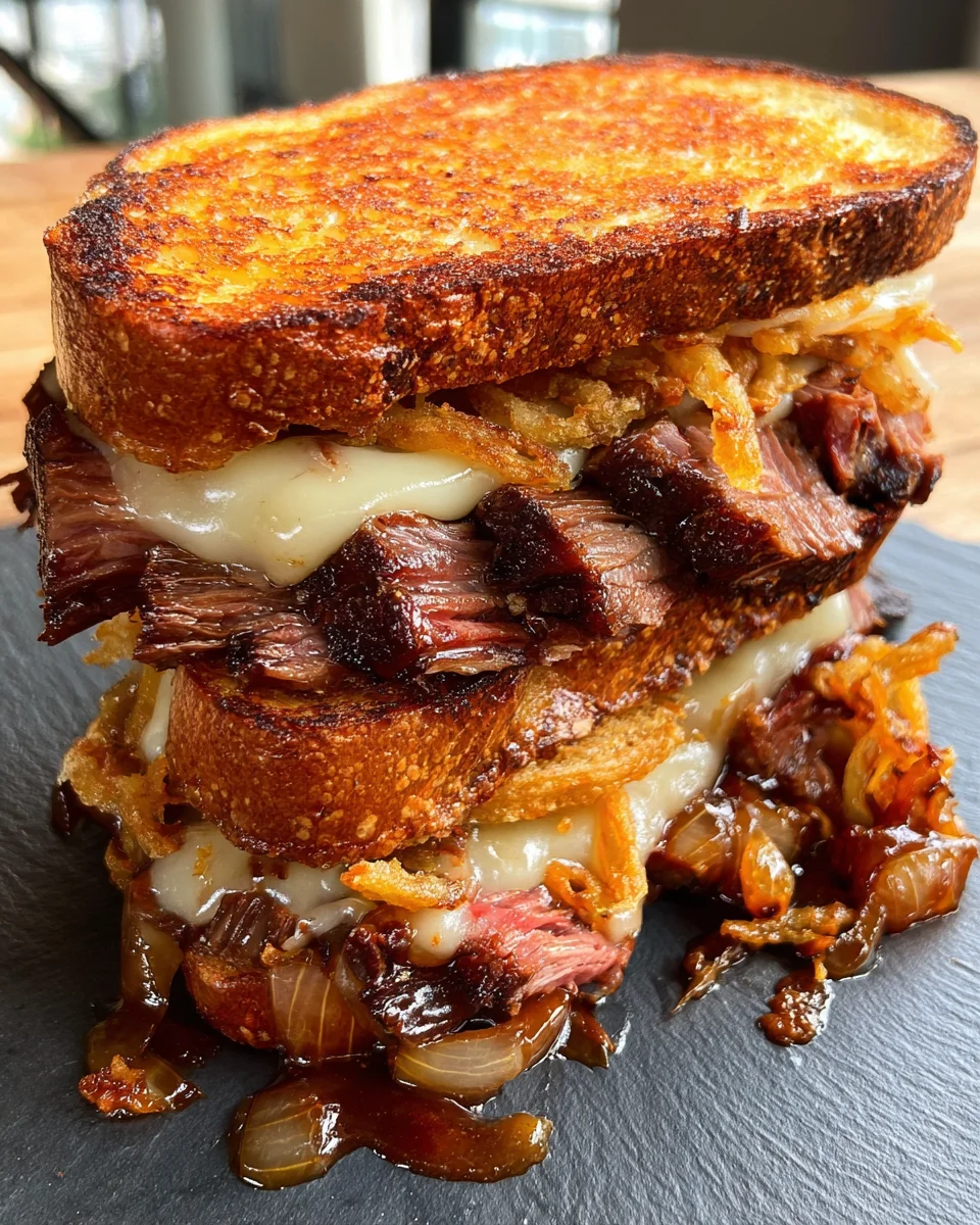 BBQ Brisket Melts
