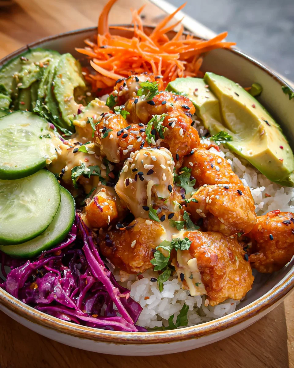Bang Bang Chicken Bowl