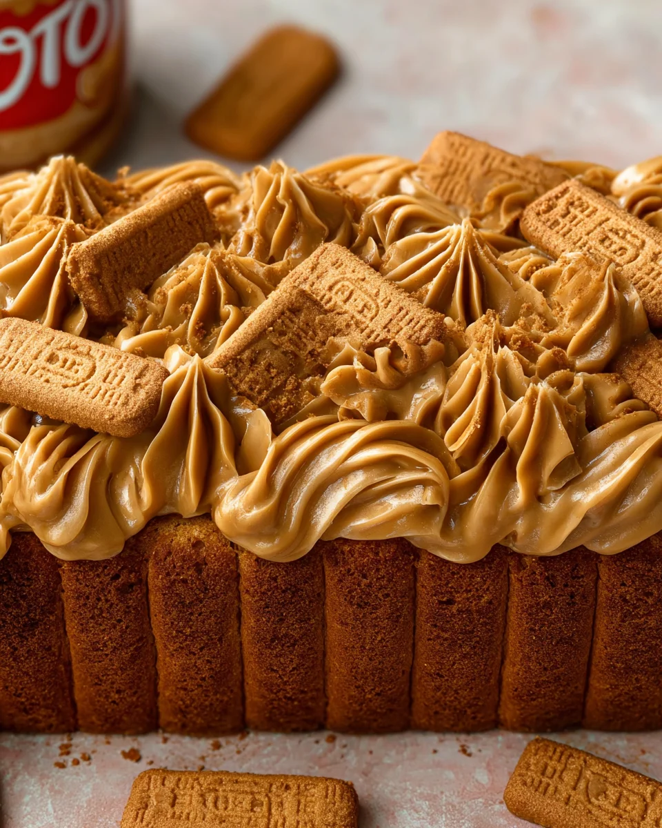 Biscoff Loaf Cake