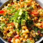 Buffalo Chickpea Pasta Salad
