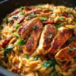 Cajun Chicken Orzo