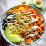 Cajun Sweet Potato Rice Bowl