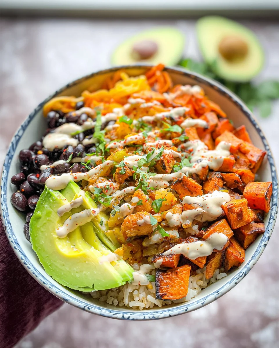 Cajun Sweet Potato Rice Bowl