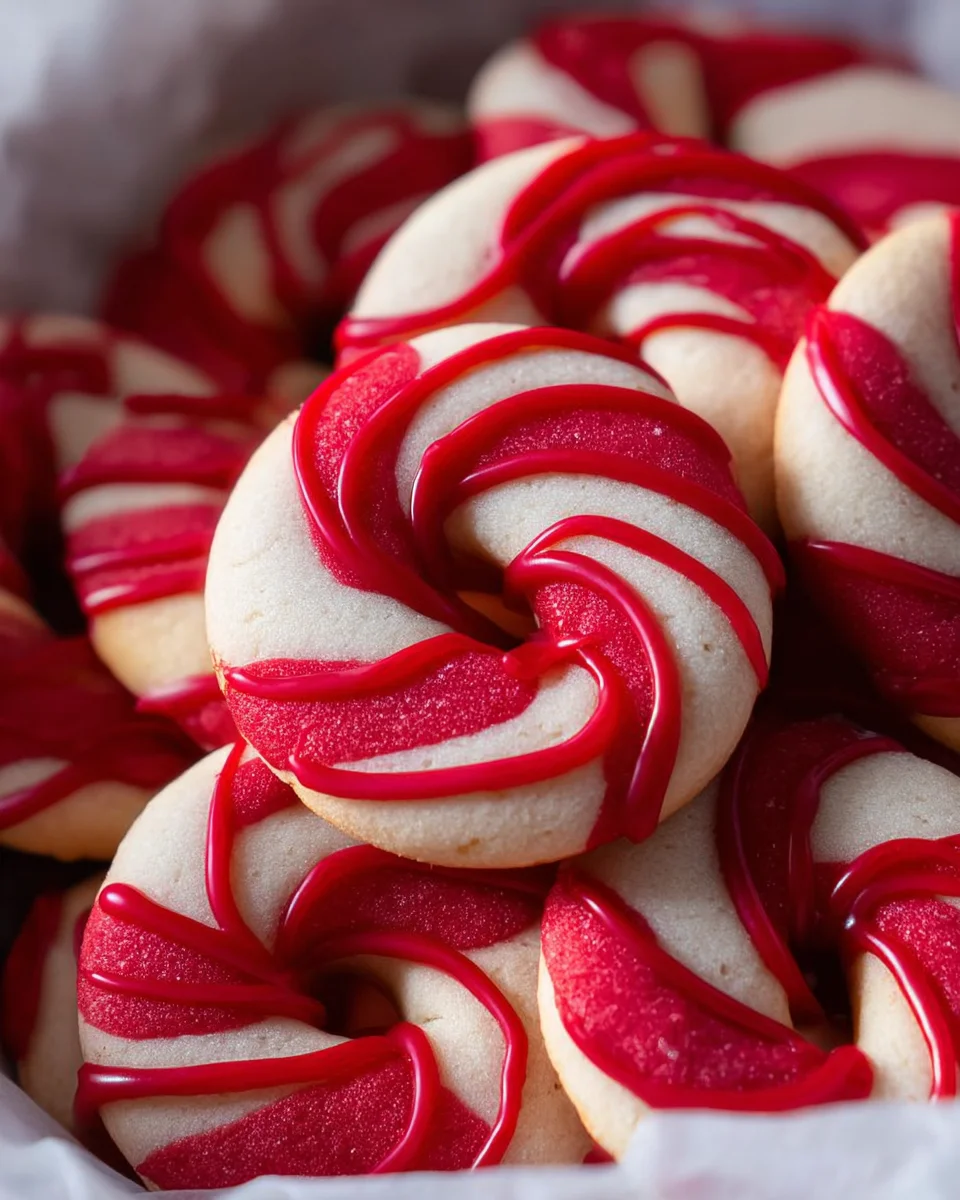 Candy Cane Cookies Recipe