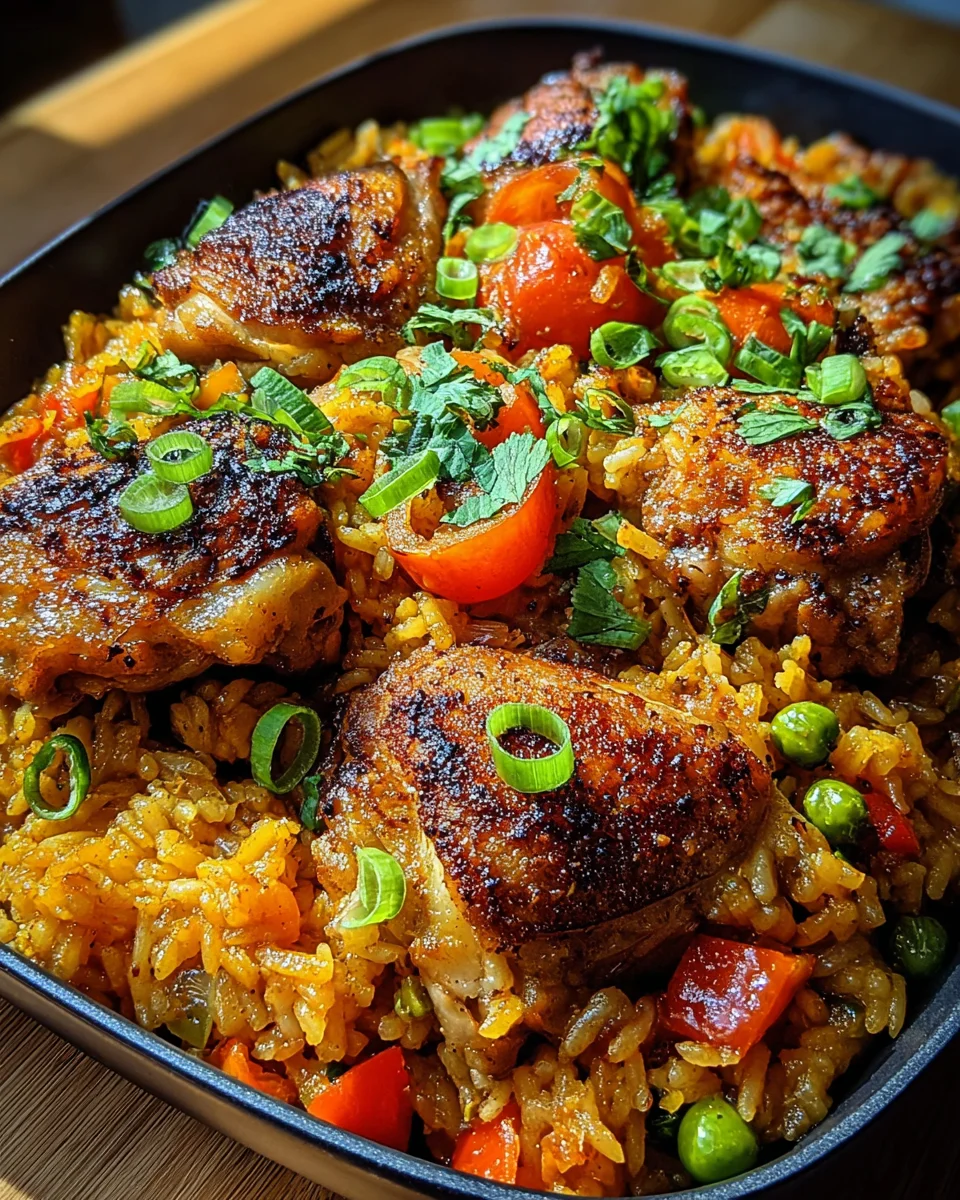 Caribbean Chicken and Rice