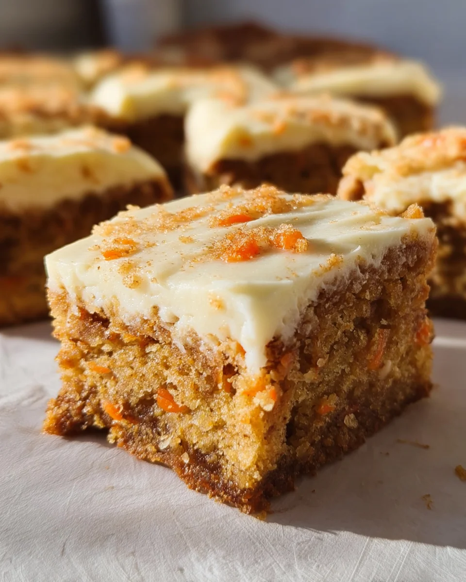 Carrot Cake Bars
