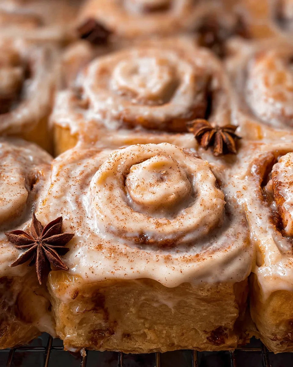 Chai Cinnamon Rolls