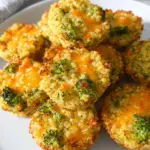 Cheesy Broccoli Quinoa Bites