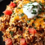 Cheesy Taco Rice Recipe