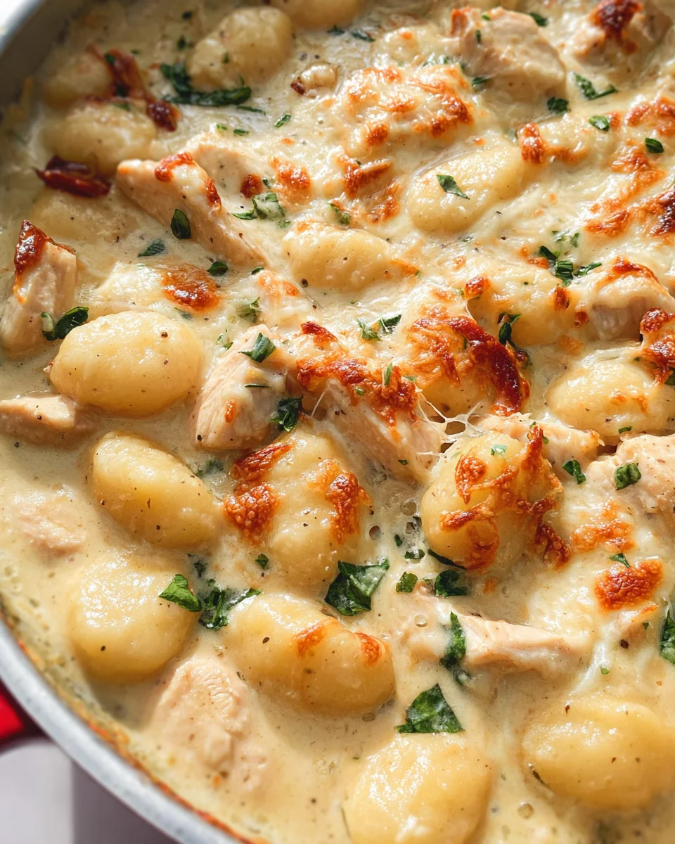 Chicken Alfredo Gnocchi