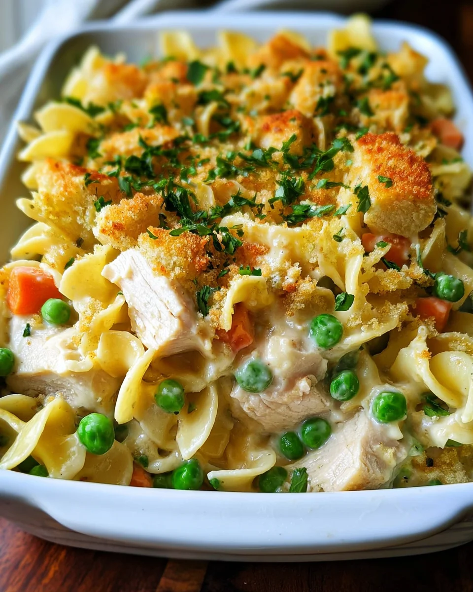 Chicken Noodle Casserole