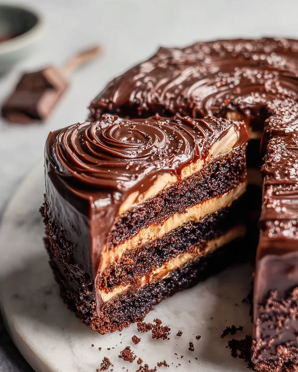 Chocolate Dulce de Leche Cake