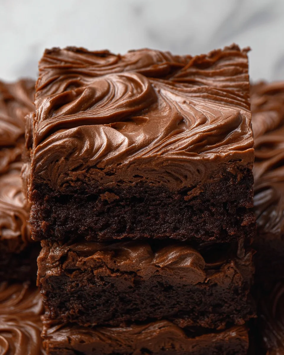Chocolate Mousse Brownies Recipe