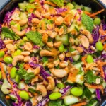 Chopped Asian Salad (Miso Dressing)