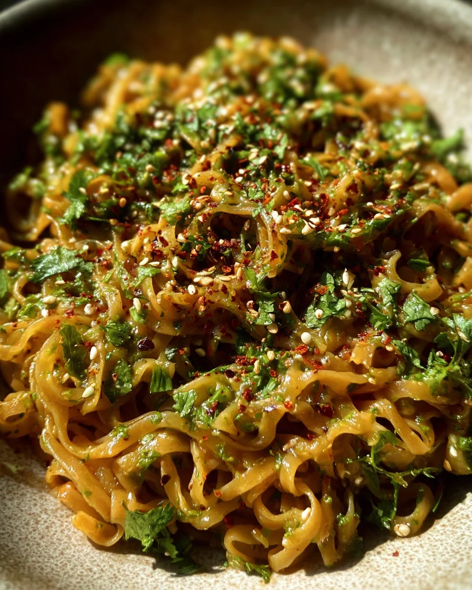 Cilantro Lime Noodles
