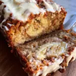 Cinnamon Roll Banana Bread