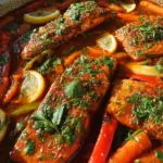 Classic Spicy Moroccan Fish in Rich Sauce