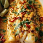 Coconut Curry Baked Cod