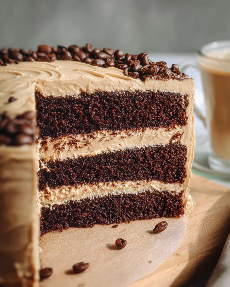 Coffee Chocolate Cake