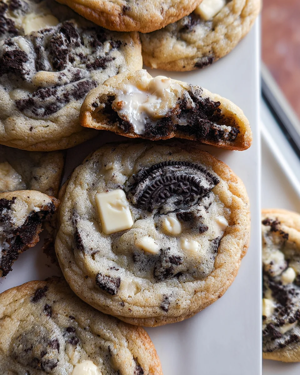 Cookies and Cream Cookie Recipe