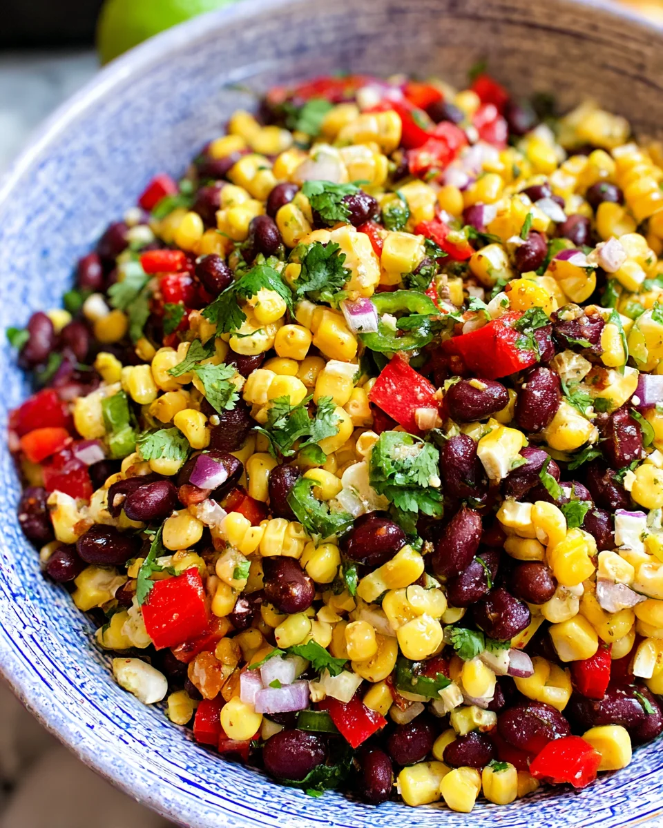 Corn and Black Bean Salad