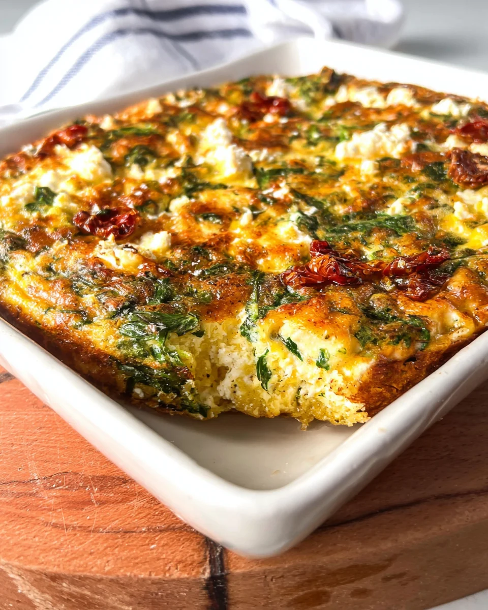 Cottage Cheese Egg Bake