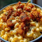 Creamy Honey Pepper Chicken Mac and Cheese Delight
