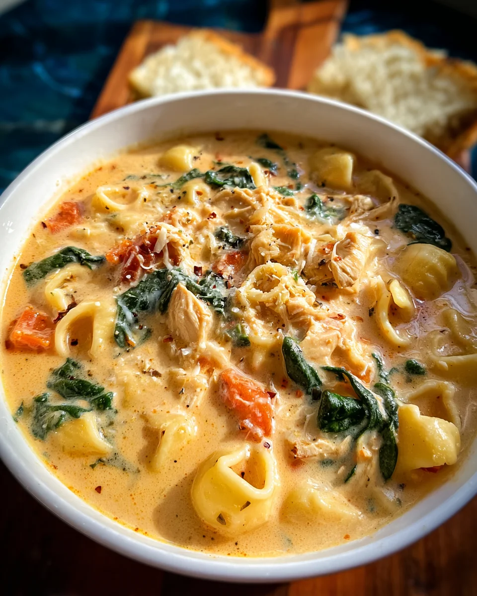 Creamy Tuscan Chicken Soup