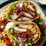 Crispy Chicken Bacon Ranch Wrap