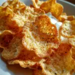 Crispy Cottage Cheese Chips