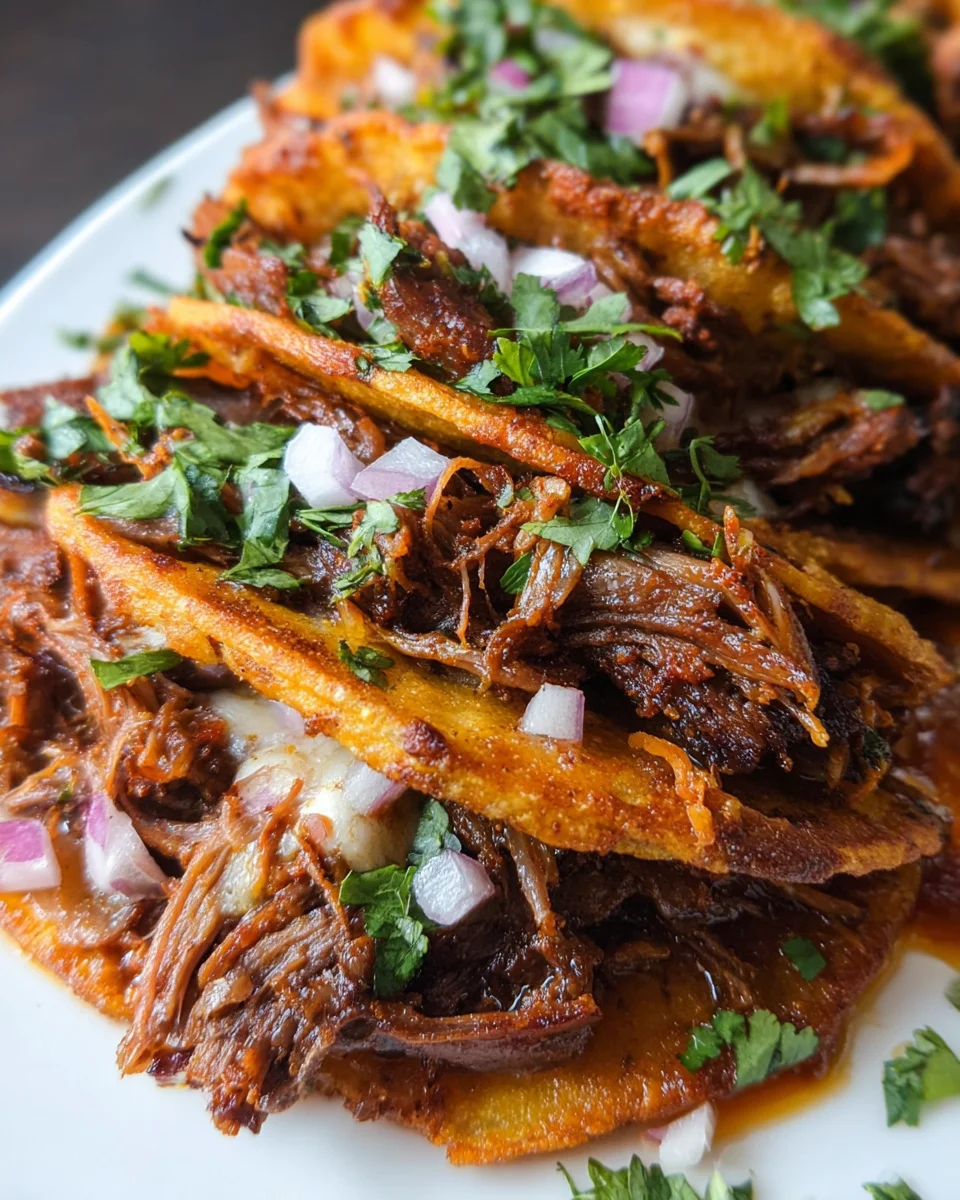 Crock Pot Birria Tacos