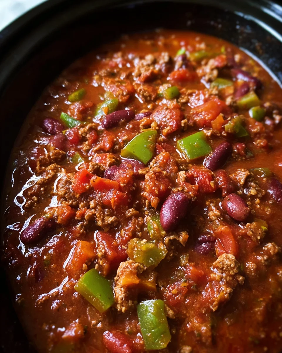 Crock Pot Chili Recipe
