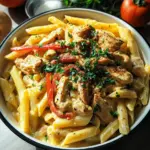 Crock Pot Creamy Cajun Chicken Pasta