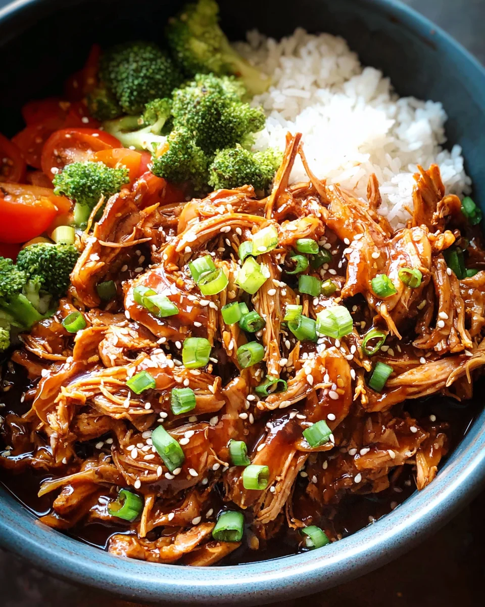 Crock Pot Teriyaki Chicken