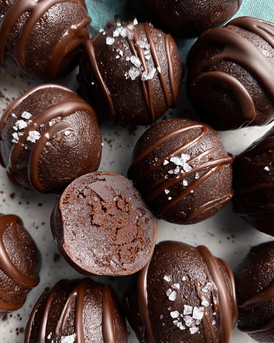 Dark Chocolate Protein Balls (No Bake, Low Carb)