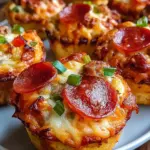 Deep Dish Pizza Cupcakes