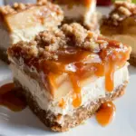 Easy Caramel Apple Cheesecake Bars