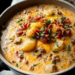 Easy Cheeseburger Soup