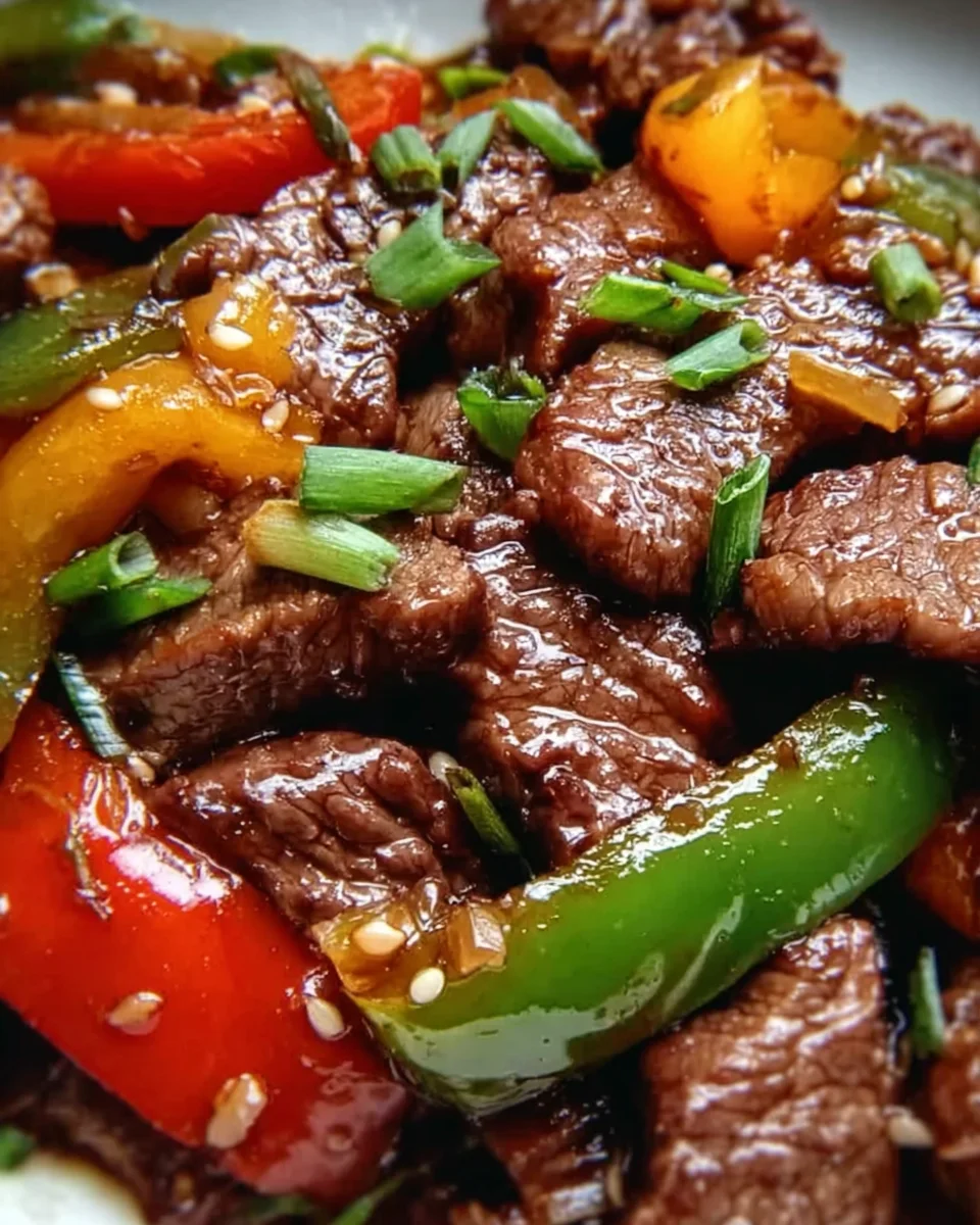 Easy Chinese Pepper Steak Recipe