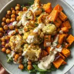 Easy Nourish Bowl Recipe with Tahini Yogurt Dressing