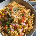 Esquites-Inspired Pasta Salad (Mexican Street Corn-Inspired)
