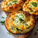 Fluffy Cottage Cheese Egg Muffins