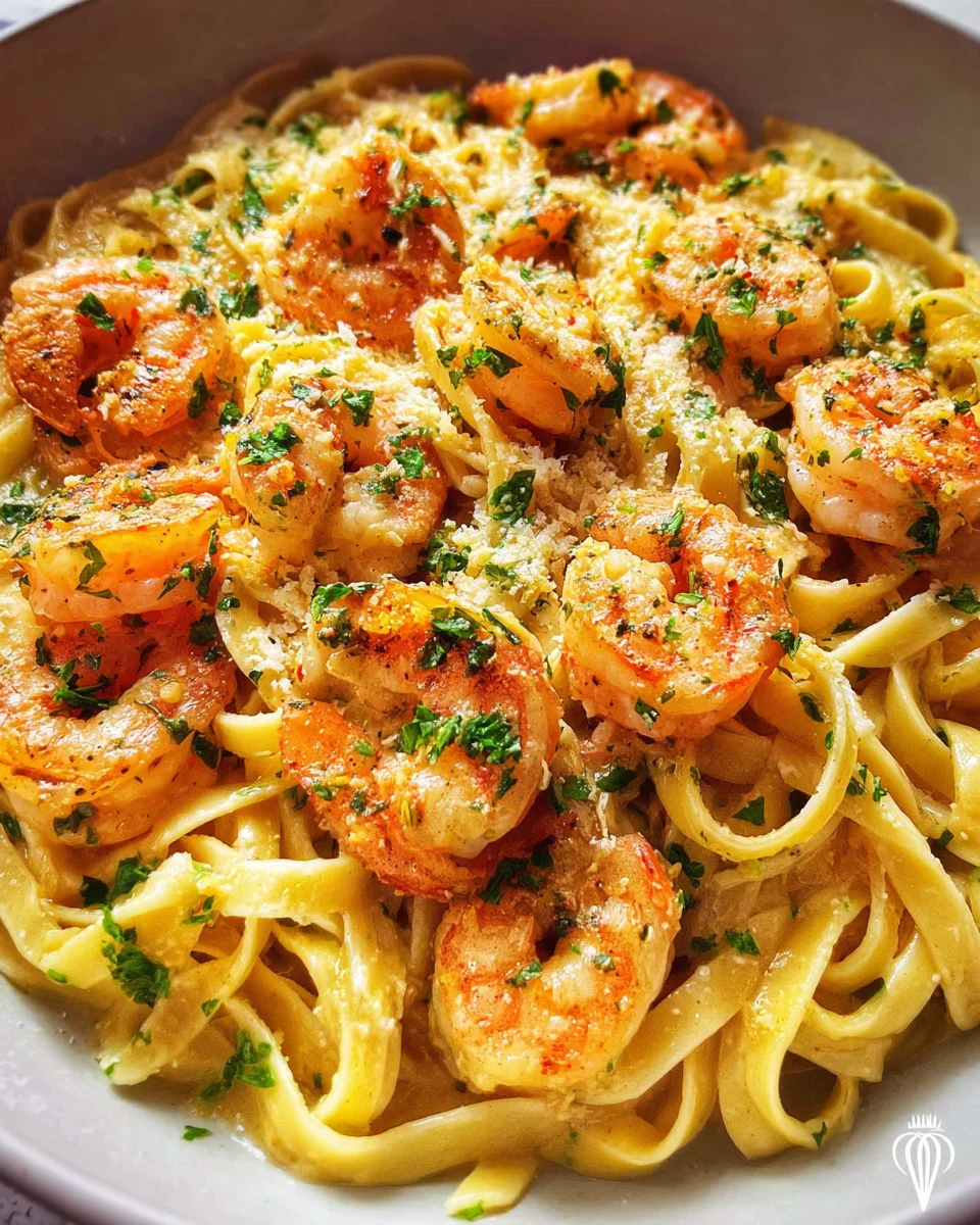 Garlic Butter Shrimp Pasta